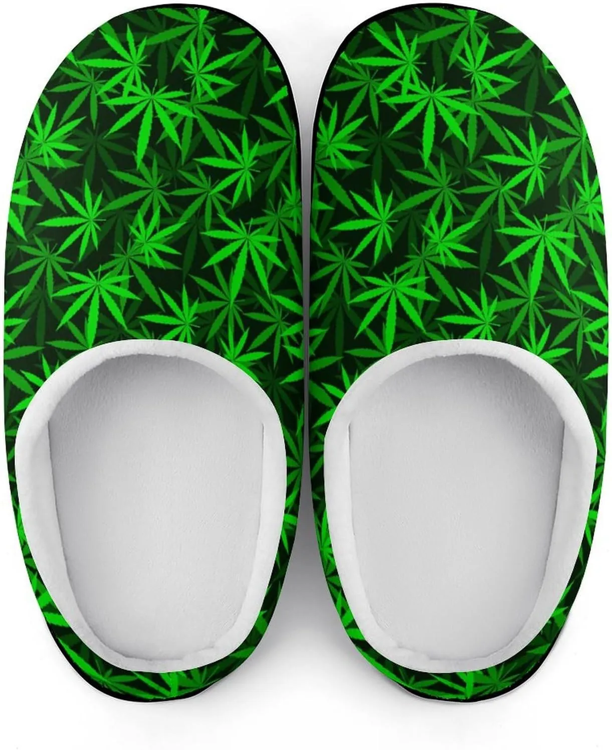 Halloween Checkered Clog Slippers For Womens Ladies Non-Slip Home Slippers Cotton Slipper Slip-On Shoes Indoor Outdoor