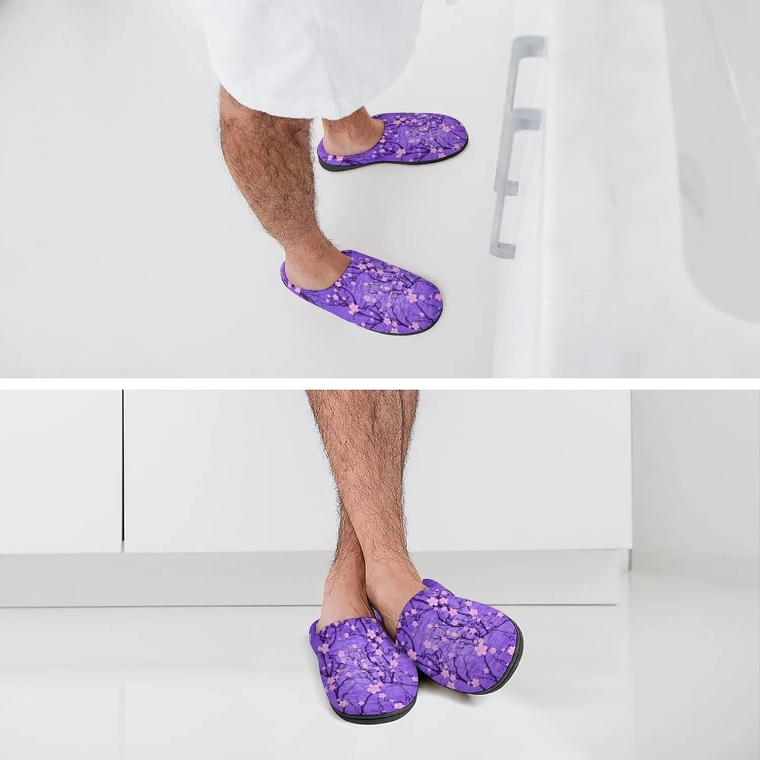Halloween Clog Slippers Ladies Non-Slip House Slippers Womens Memory Foam Cotton Slippers Slip-On Shoes Indoor Outdoor