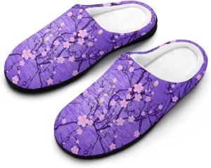 Halloween Clog Slippers Ladies Non-Slip House Slippers Womens Memory Foam Cotton Slippers Slip-On Shoes Indoor Outdoor