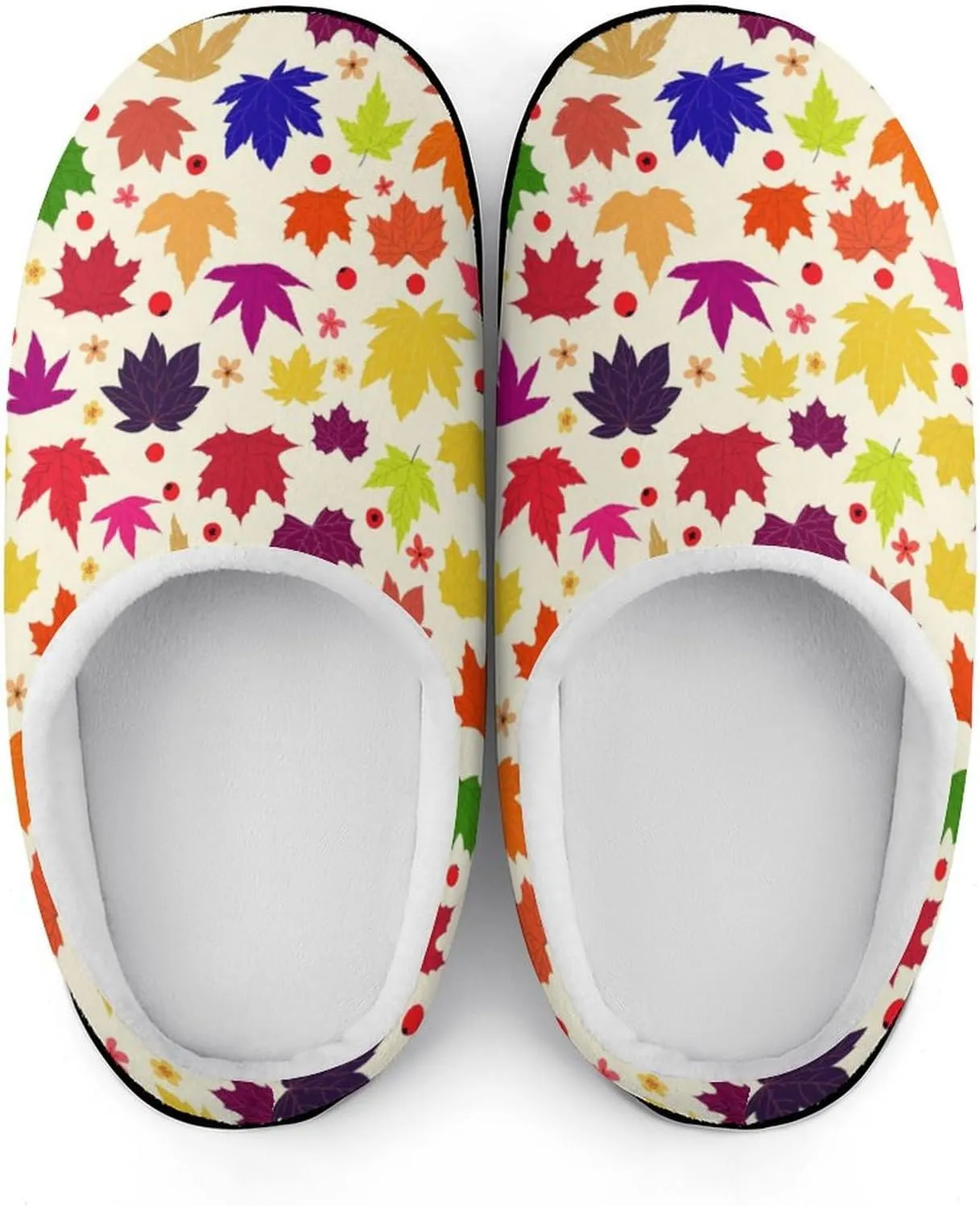 Halloween Party Green House Slippers For Woman Ladies Funny Memory Foam Bedroom Slippers Indoor Outdoor Slip-On Shoes