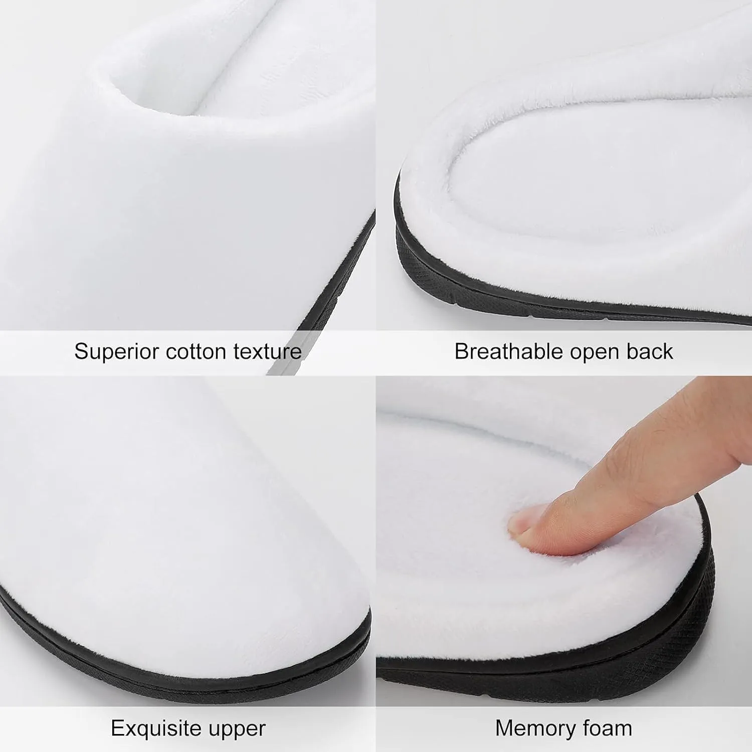 Halloween Party Green House Slippers For Woman Mens Funny Memory Foam Bedroom Slippers Indoor Outdoor Slip-On Shoes