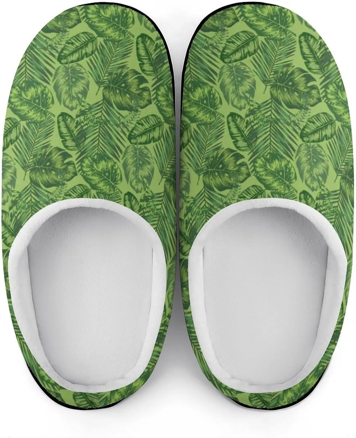 Halloween Slippers For Women Men Warm Cotton House Slippers Hard Sole Comfy Clog Slippers Slip-On Shoes Indoor Outdoor
