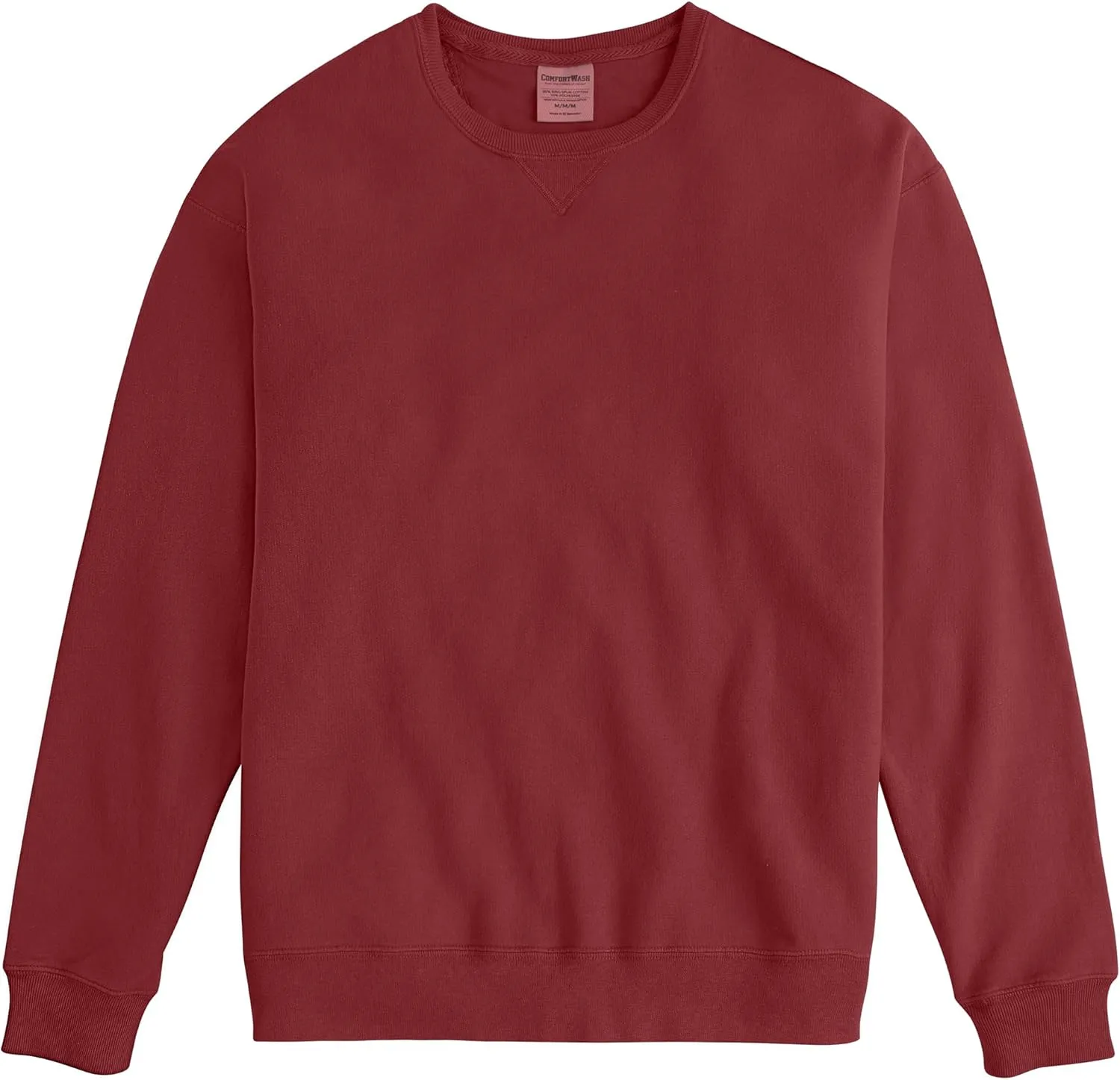 Hanes Originals Fleece, Garment Dyed Pullover, Crewneck Sweatshirts for Men