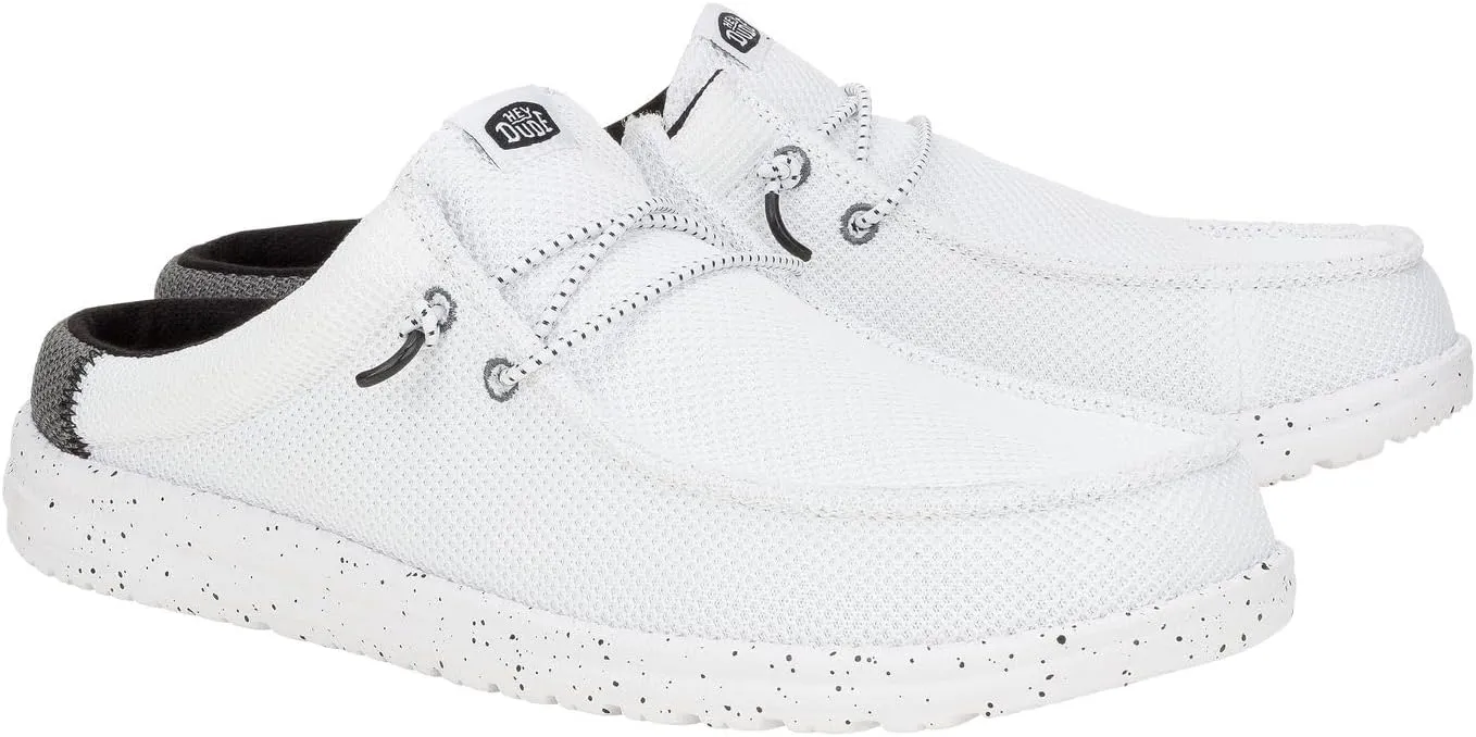 Hey Dude Men's Wally Slip Varsity, Men’s Shoes, Men's Slip-on Loafers, Comfortable & Light-Weight