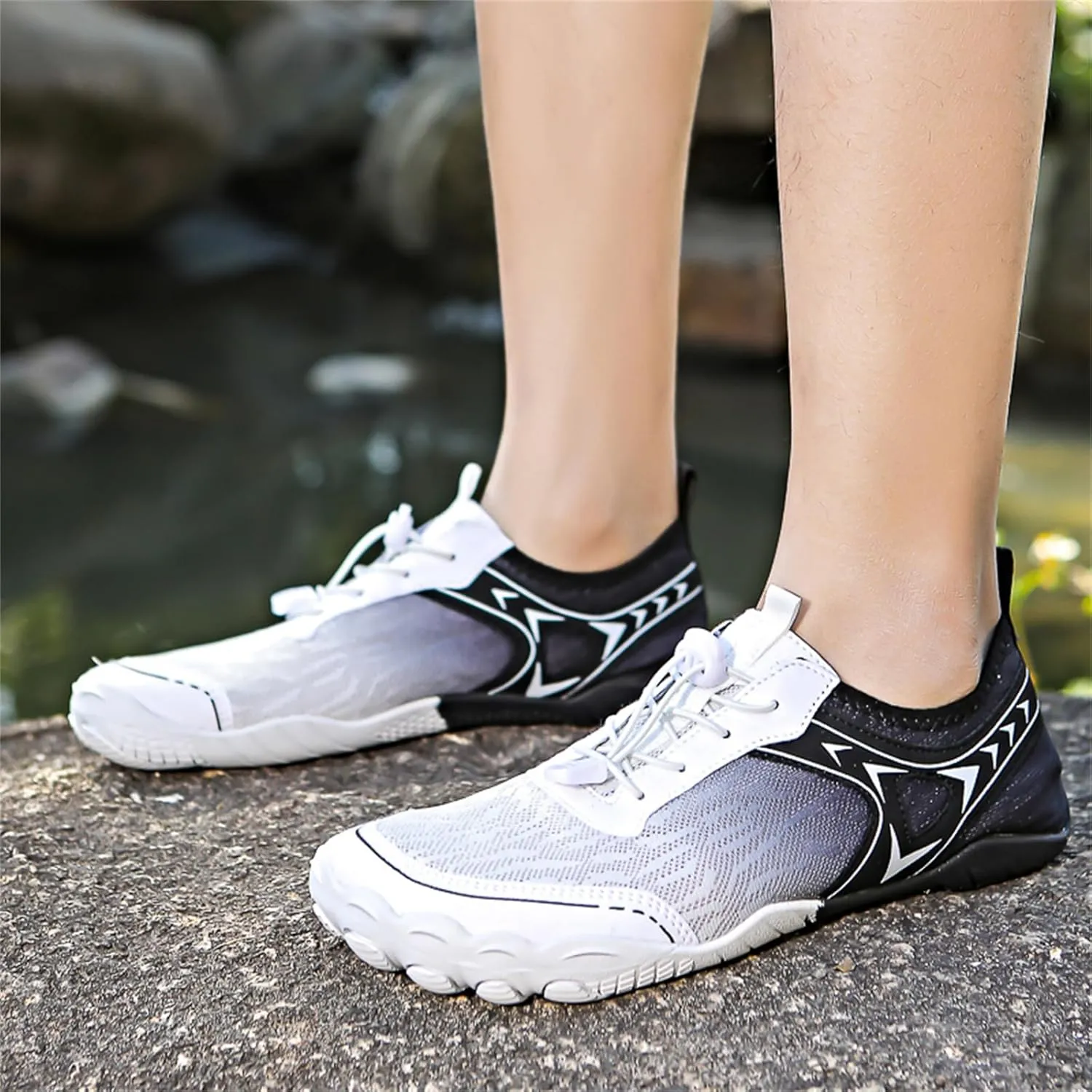 Hike Barefoot Shoes for Women Men Running Hiking Comfortable Walking Shoes Summer Waterproof Trail Running Healthy Footwear Non-Slip Athletic Wide Toe Water Shoe