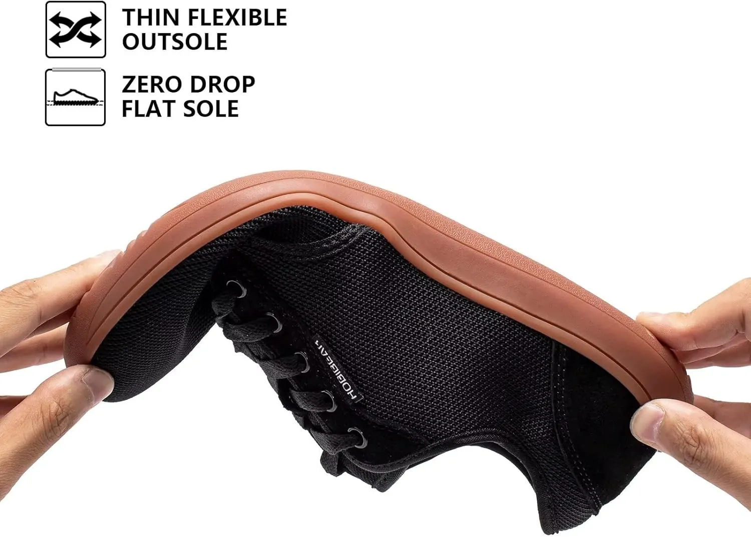 HOBIBEAR Barefoot Minimalist Shoes Womens Mens | Zero Drop | Wide Width Fashion Sneaker