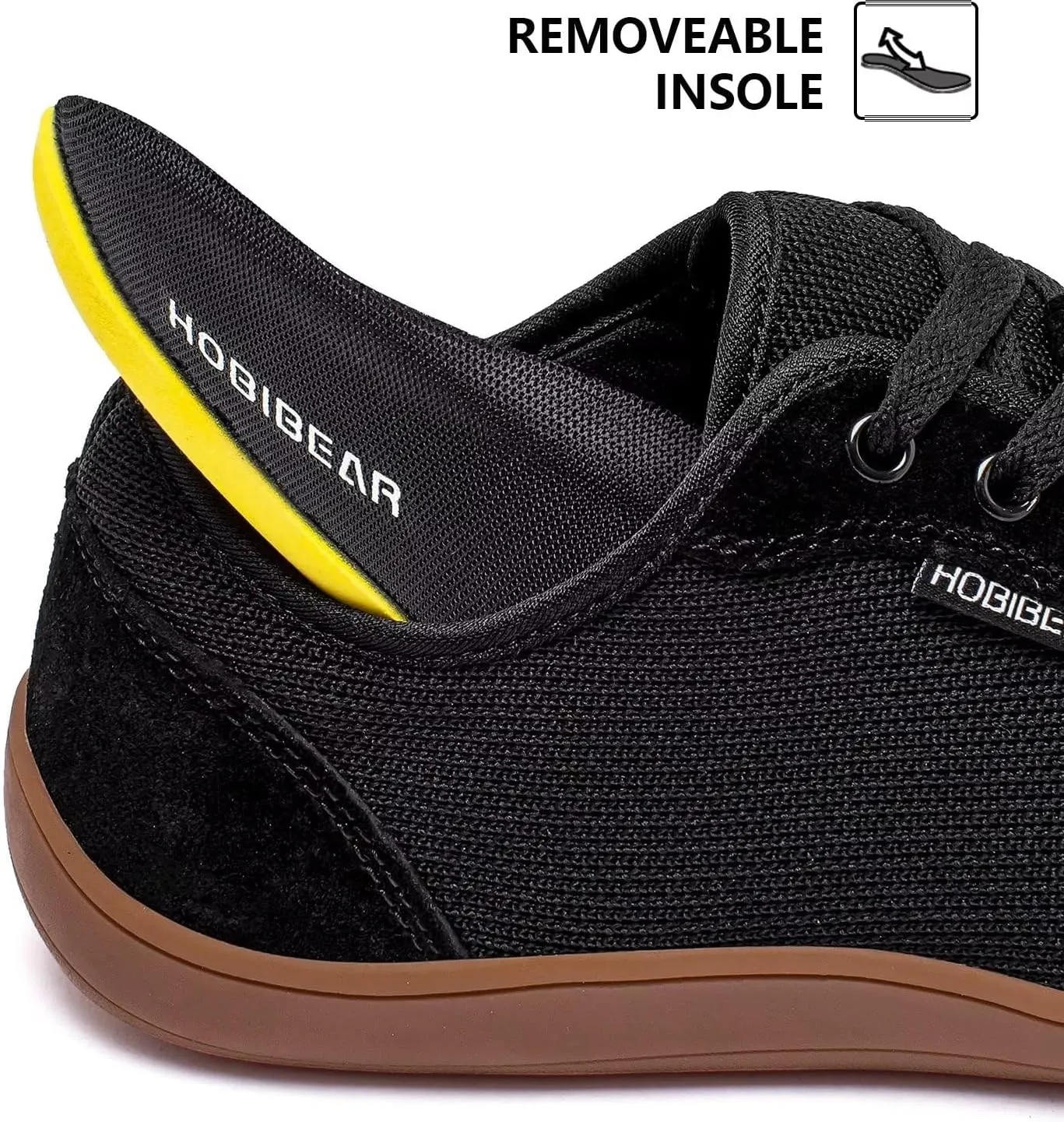 HOBIBEAR Barefoot Minimalist Shoes Womens Mens | Zero Drop | Wide Width Fashion Sneaker