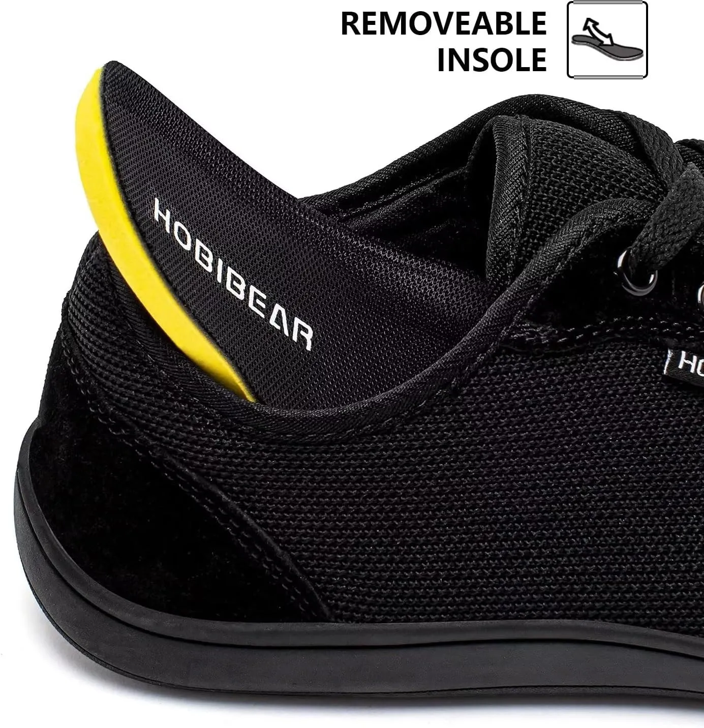 HOBIBEAR Barefoot Minimalist Shoes Womens Mens | Zero Drop | Wide Width Fashion Sneaker