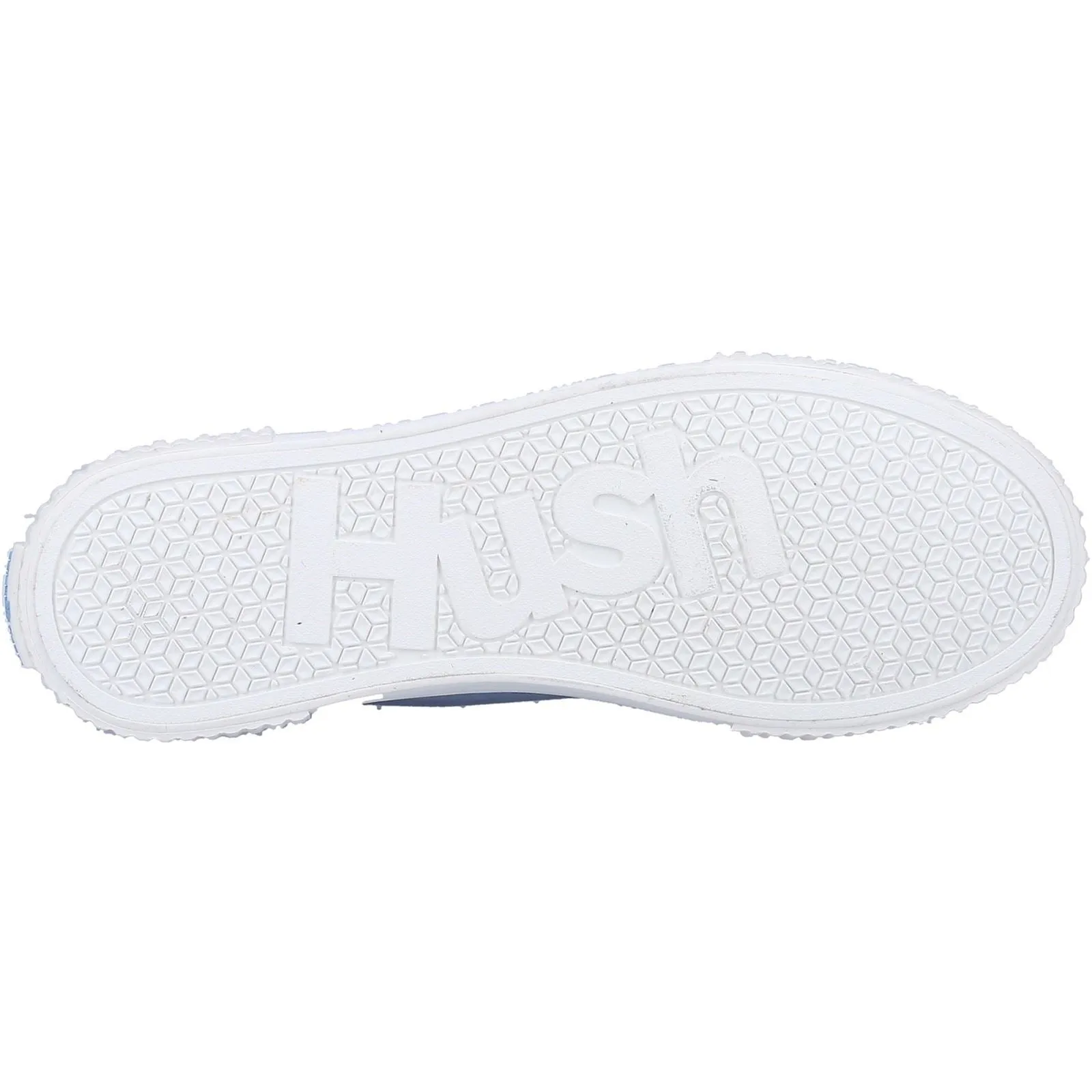 Hush Puppies Women's Brooke Canvas Trainer in Blue