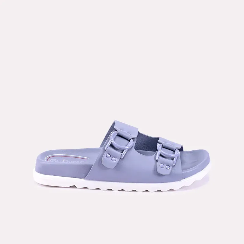 Iris Blue Comfy Slippers 0412689