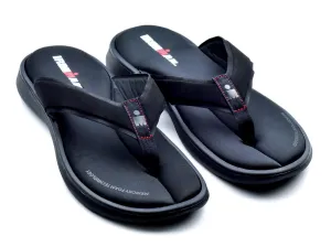 Ironman Women's Lani Supportive Recovery Flip Flop - Black