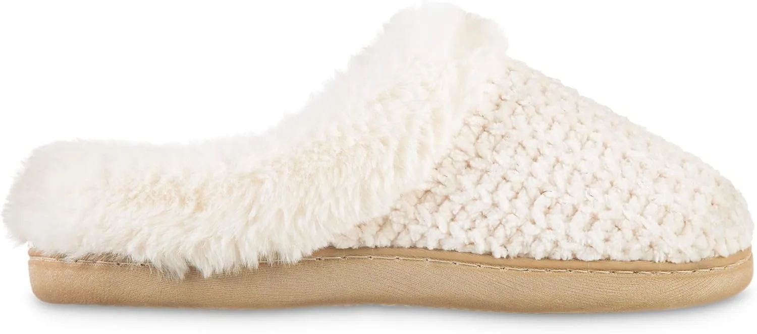 isotoner Womens Chenille Hoodback