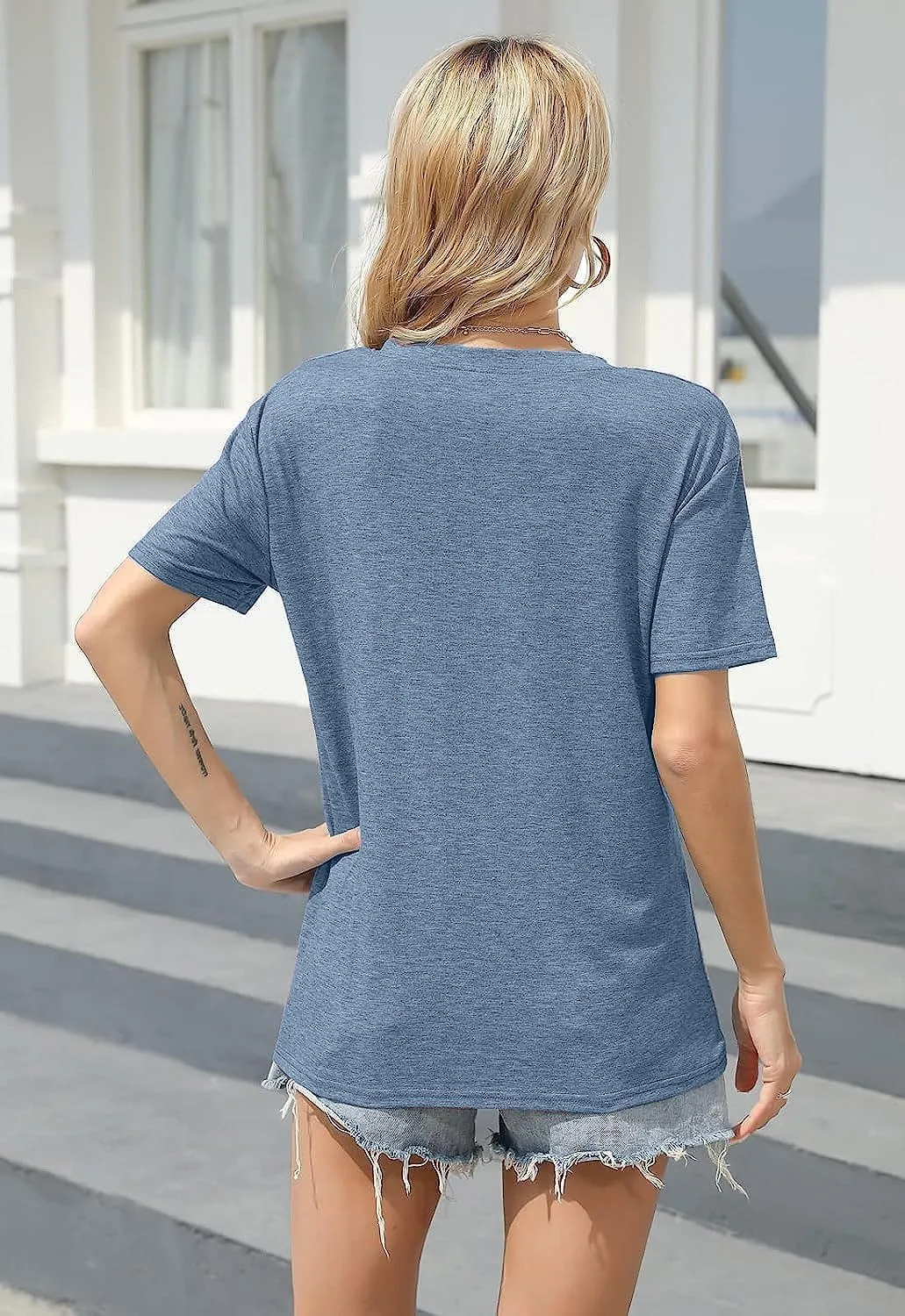 It's A Beautiful Day to Leave Me Alone Cute Summer Funny Saying Letter Print T Shirts for Women Graphic Tee Tops