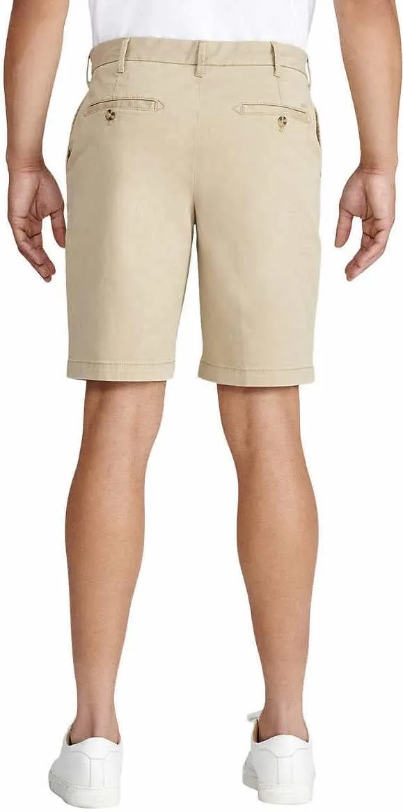 IZOD Men's Big & Tall Saltwater Flat Front Chino Short