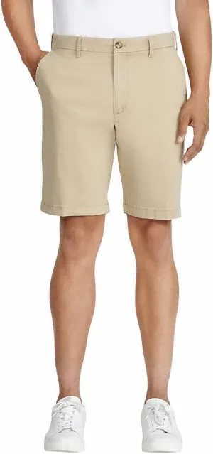 IZOD Men's Big & Tall Saltwater Flat Front Chino Short