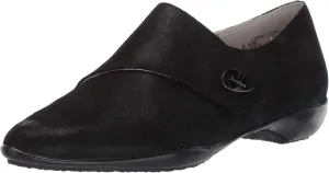Jambu Women's Celeste Monk-Strap Loafer, Black, 7.5 M US