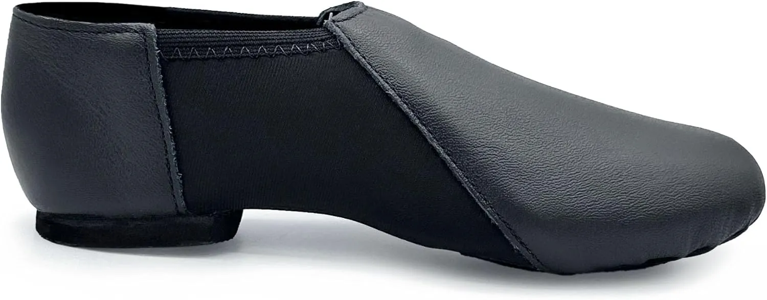 Jazz Leather Shoe with Arch Hugging Neoprene - JZ43 Java