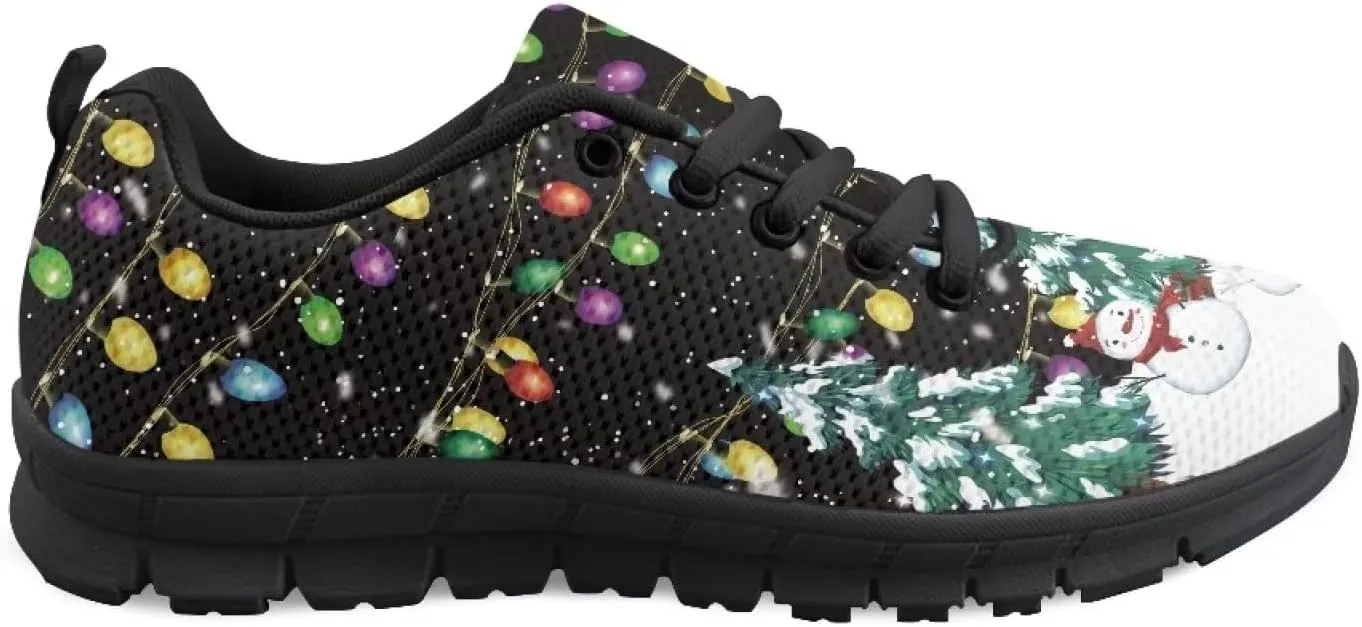 JEOCODY Women's Sneaker Comfortable Outdoor Walking Running Sport Shoes for Teen Girls