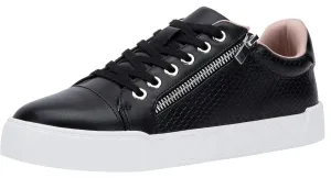 Jeossy Women's Flat Low Top Casual Fashion Sneakers Round Toe Shoes with Zipper