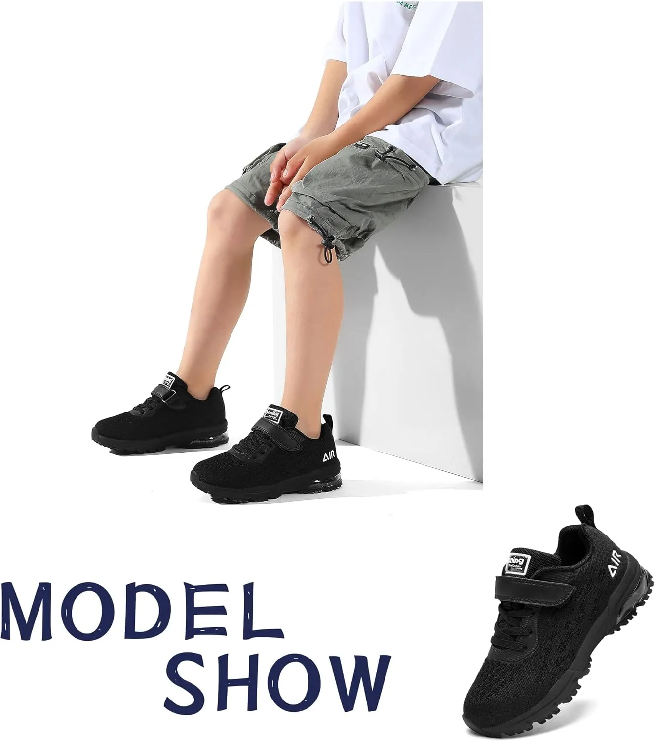 Jinta Shoes Kids Air Shoes Boys Girls Children Tennis Sports Athletic Gym Jogging Running Sneakers