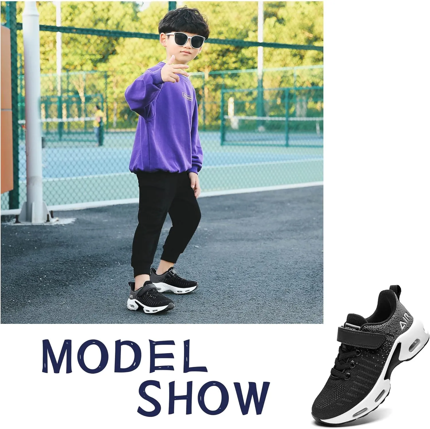 Jinta Shoes Kids Air Shoes Boys Girls Children Tennis Sports Athletic Gym Jogging Running Sneakers