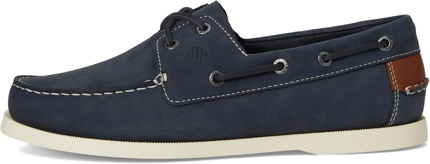 Johnston & Murphy Boy's Zeke Boat Shoe (Little Big Kid)
