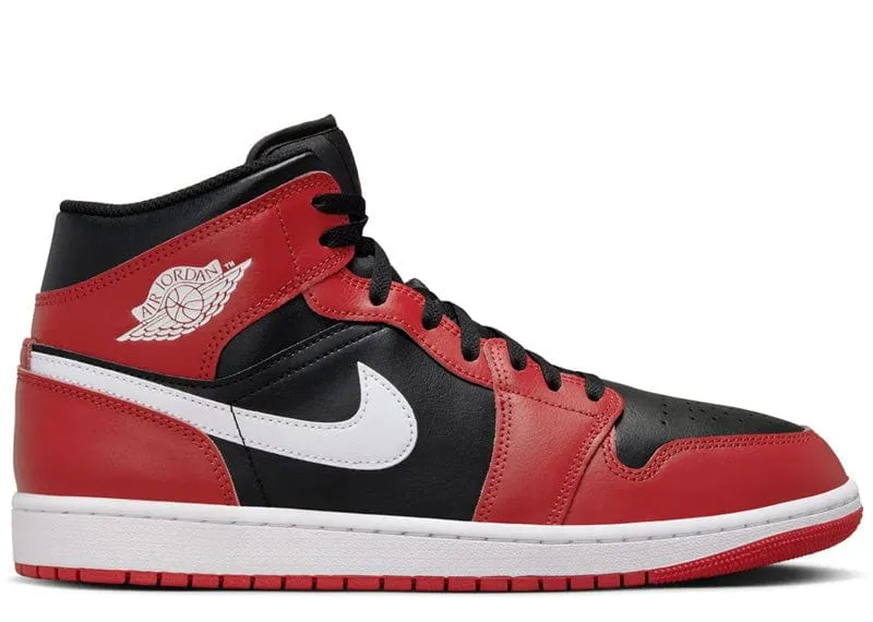 Jordan 1 Mid Gym Red Black White (2024)