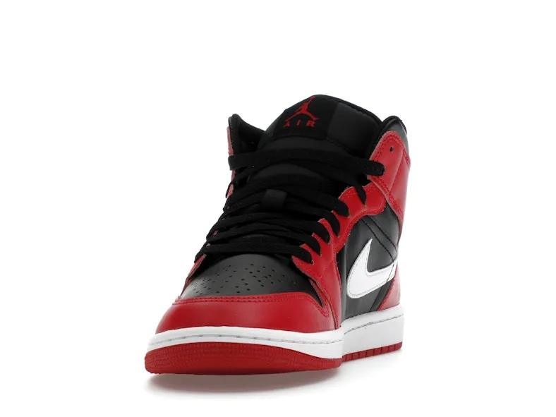 Jordan 1 Mid Gym Rosso Nero Bianco