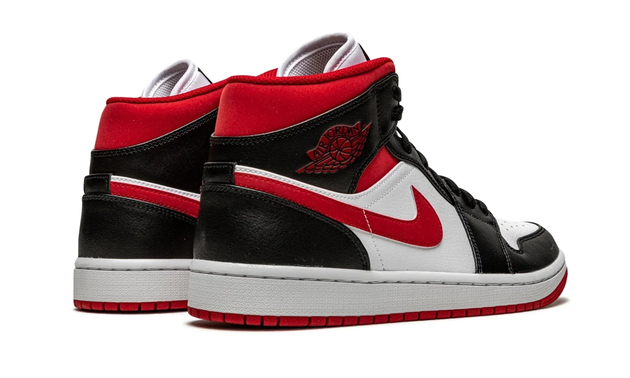 Jordan 1 mid " Gym Red Black White "