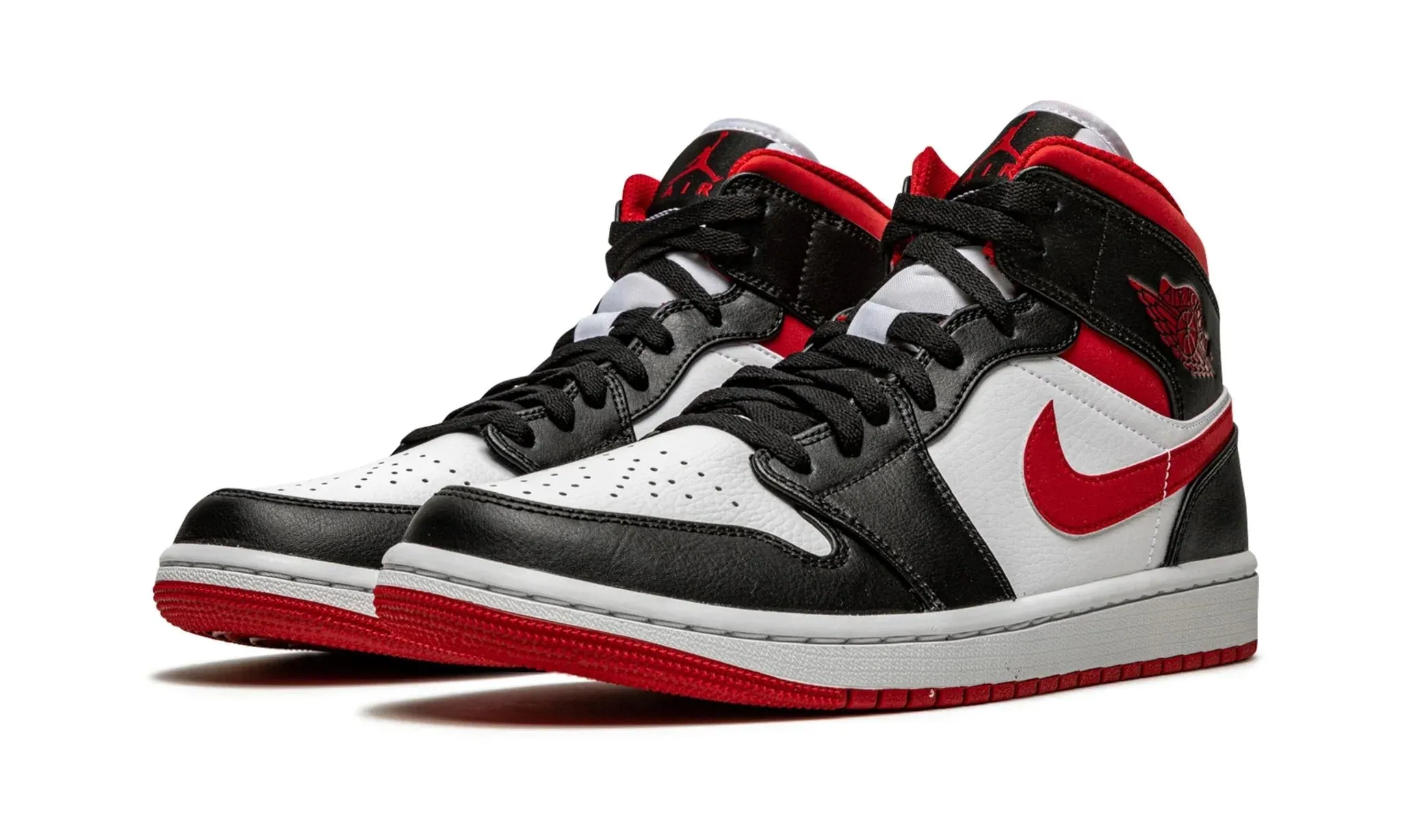 Jordan 1 mid " Gym Red Black White "