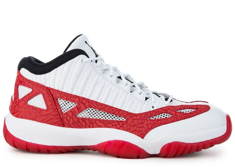 Jordan 11 Retro Low IE White Gym Red