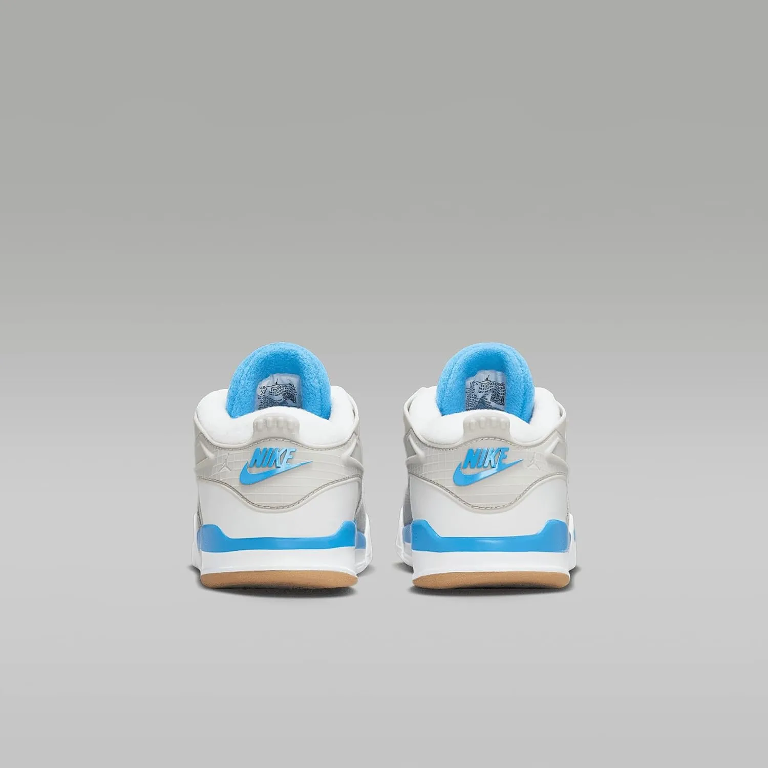 Jordan 4 RM Little Kids' Shoes (FQ7936-104, White/White/Neutral Grey)