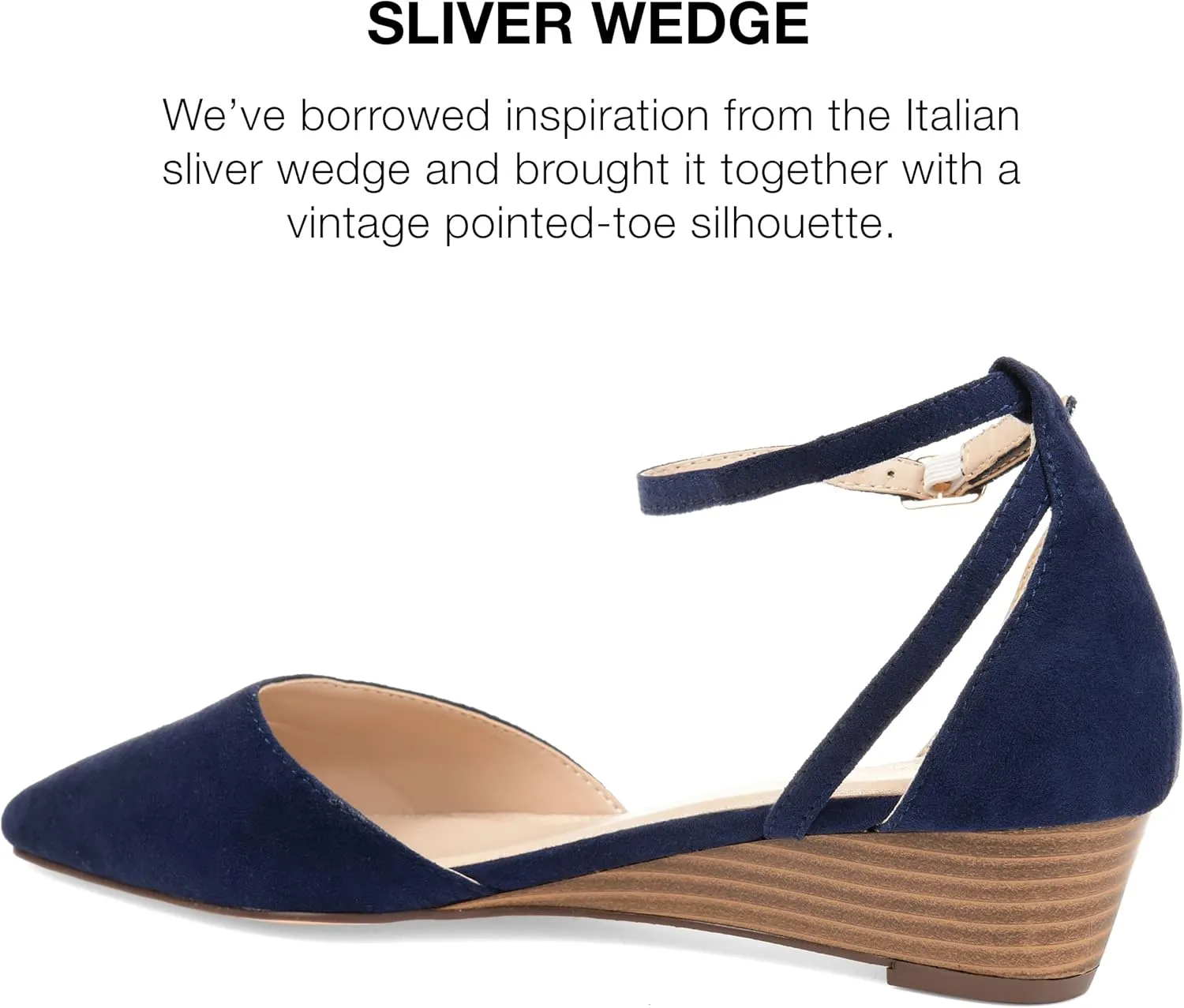 Journee Women's Arkie Sliver Wedge
