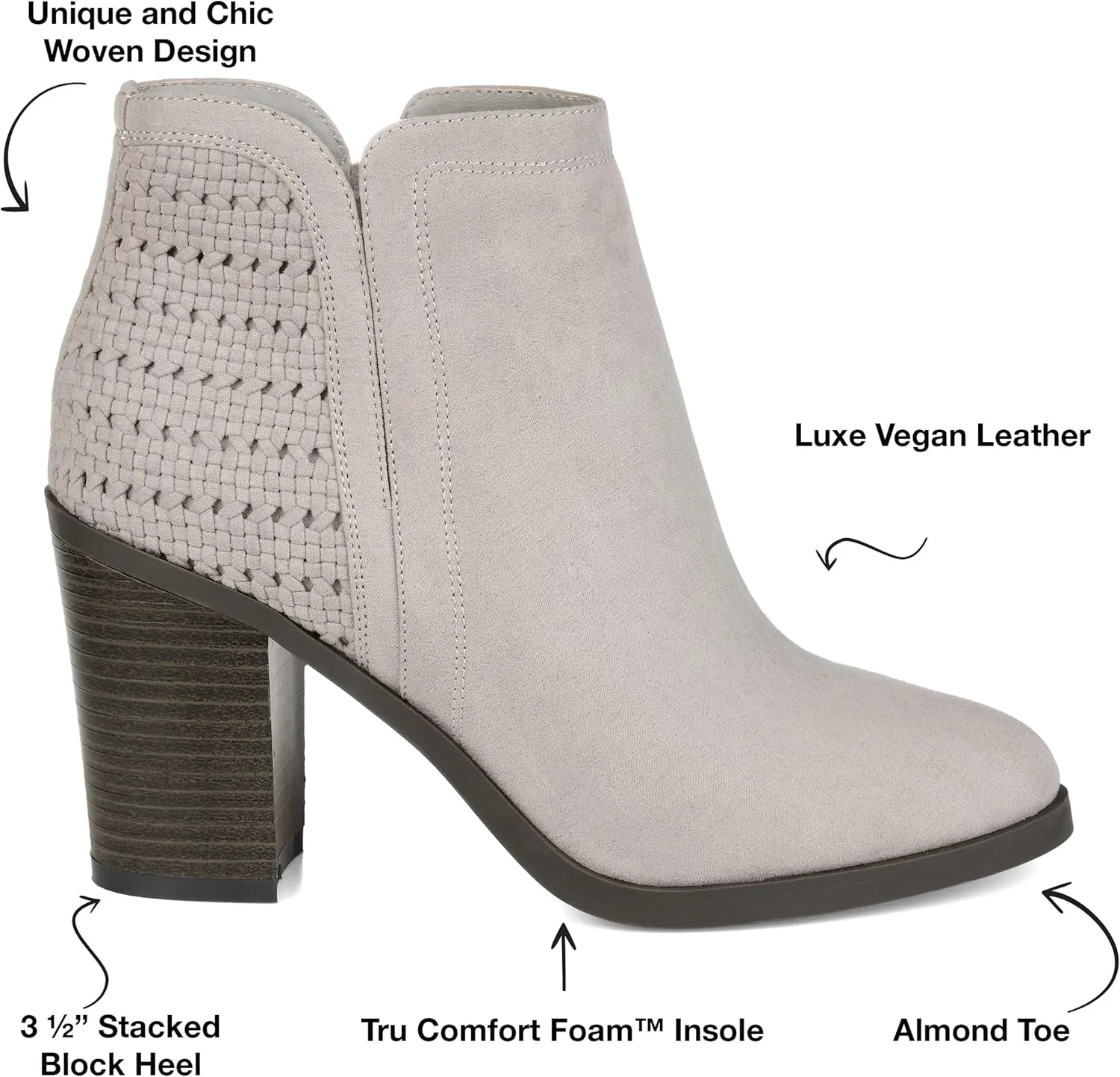 Journee Women's Comfort Foam Jessica Booties