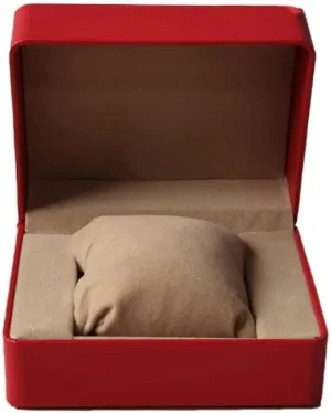 JSEIAJB Clamshell Watch Packing Box Jewelry Gift Storage Box Jewelry Box PU Watch Box(D)