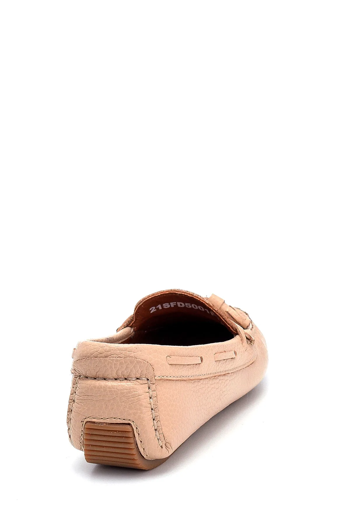 Kadın Püsküllü Deri Loafer