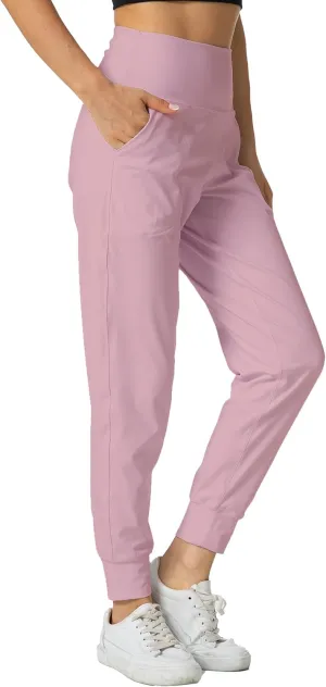 Kcutteyg Womens Joggers with Pockets, Lightweight Quick Dry Athletic Workout Soft Pants for Gym, Yoga, Running