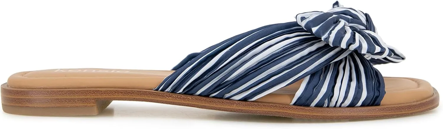 kensie Women's Renata 2 Flat Sandal