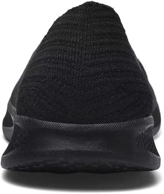 konhill Women's Slip on Loafers - Comfy Walking Tennis Low-Top Ballet Flat Nurse Shoes Casual Sneakers