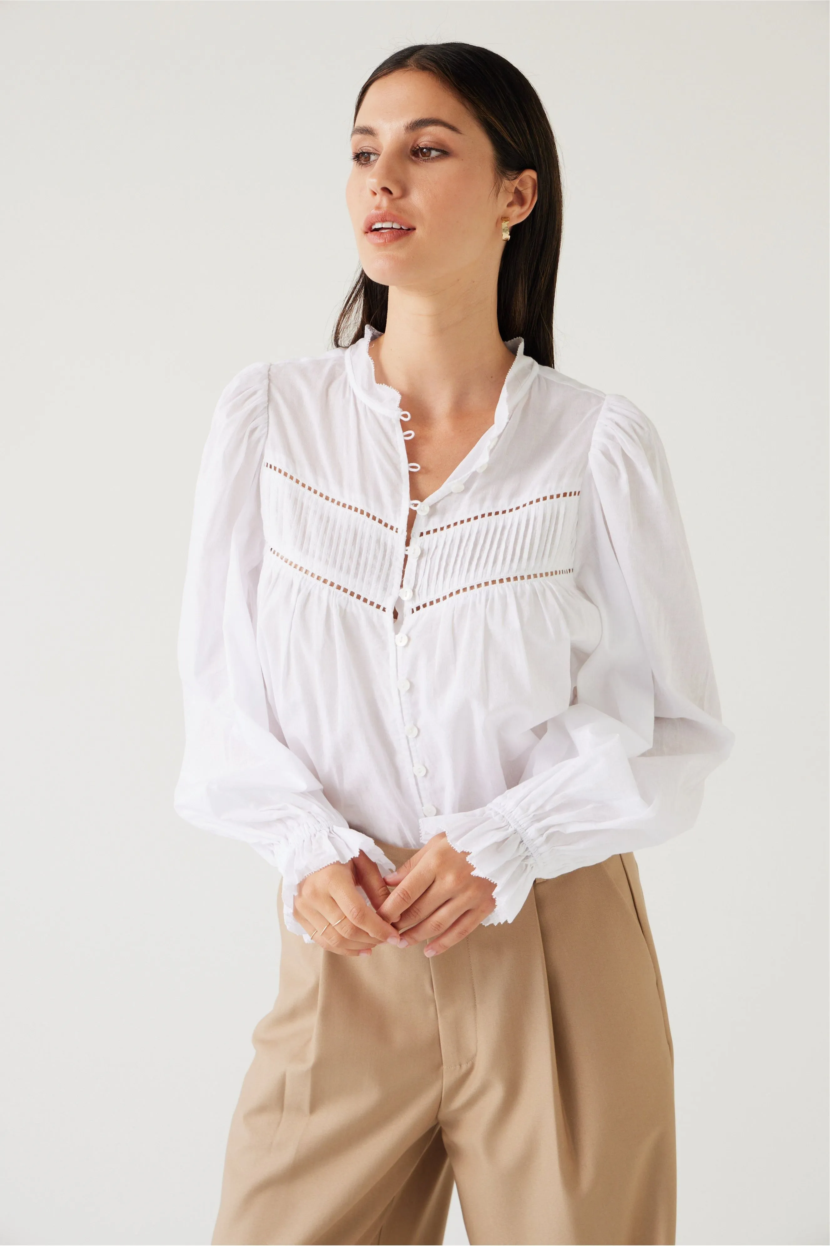 Lawn Top | Soft White