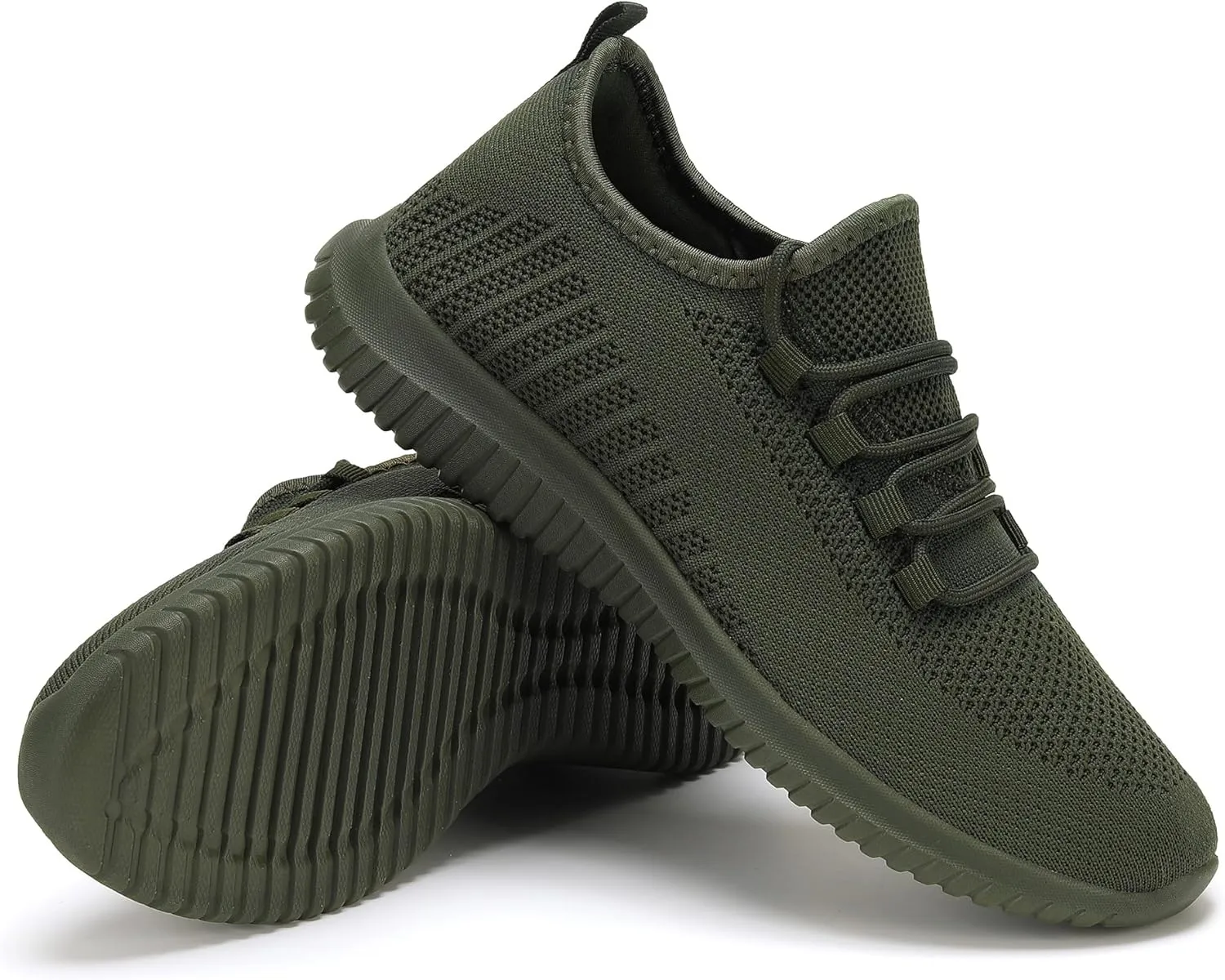 LCGJR Men's Road Running Shoes Fashion Sneakers Lightweight Walking Shoes Breathable Mesh Workout Casual Shoes Non Slip Tennis Outdoor Travel