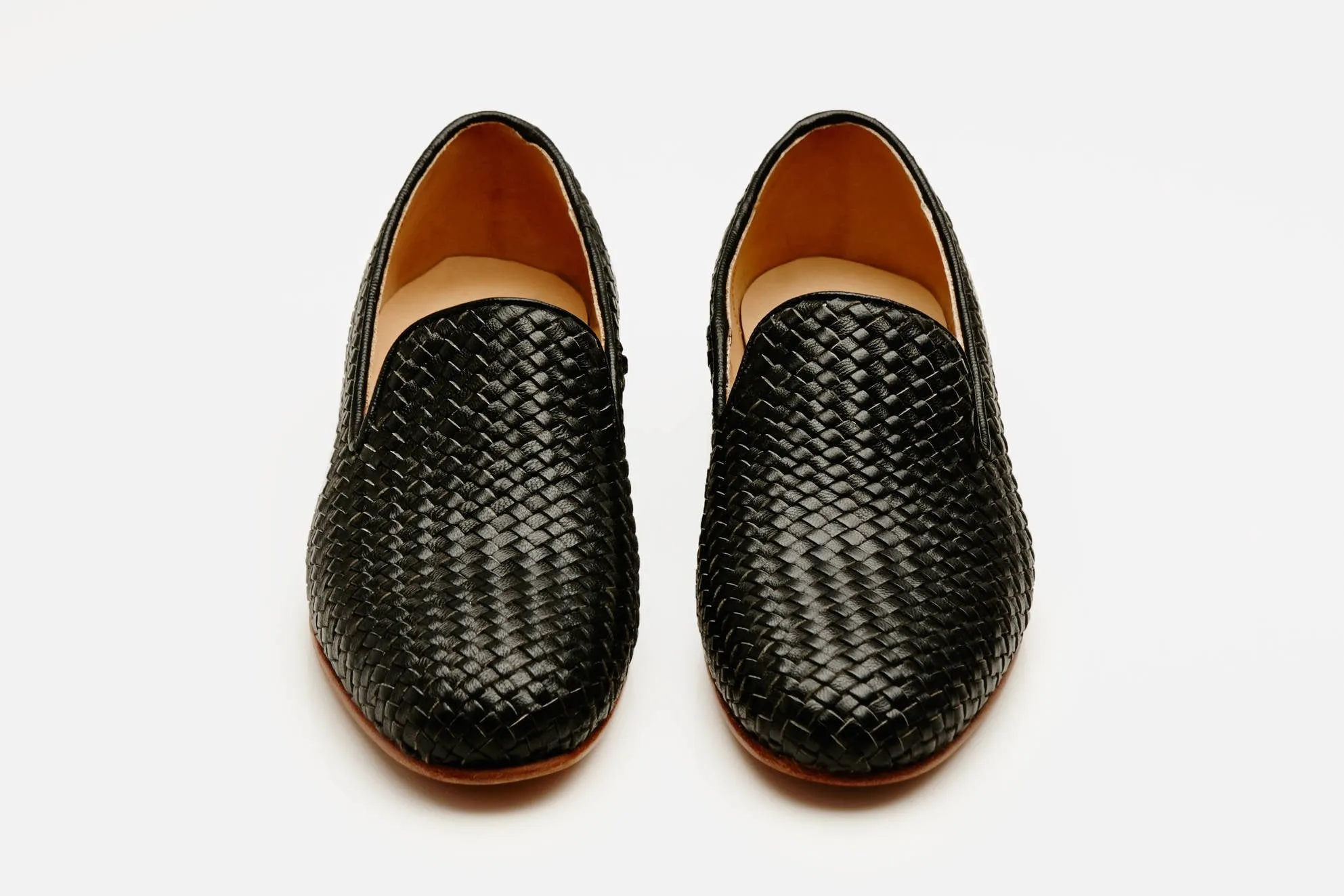 Leon Woven Loafer - Black