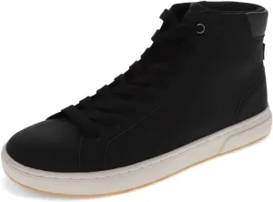 Levi's Mens Caleb Synthetic Leather Lace Up Casual Sneaker Boot