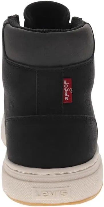 Levi's Mens Caleb Synthetic Leather Lace Up Casual Sneaker Boot