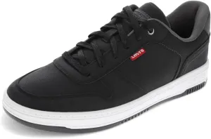 Levi's Mens Drive Lo CBL Synthetic Leather Casual Lace Up Sneaker Shoe