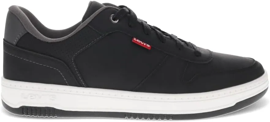 Levi's Mens Drive Lo CBL Synthetic Leather Casual Lace Up Sneaker Shoe