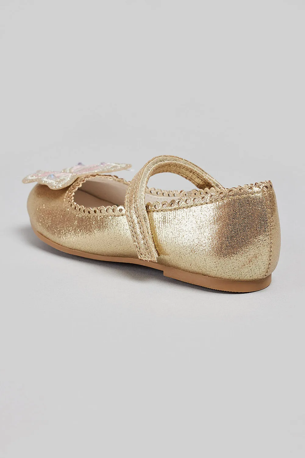 LINNA BUTTERFLY TRIM SHOE