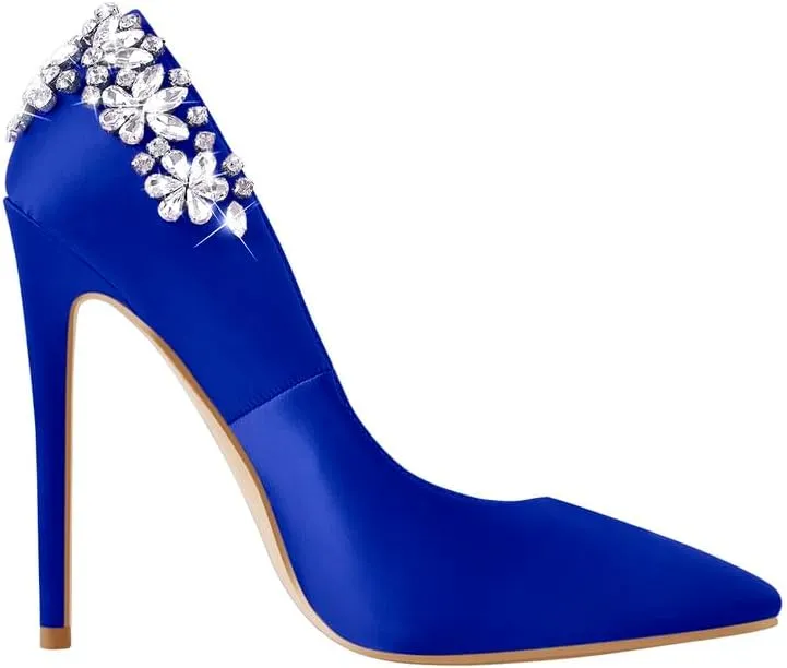 LISHAN Women's Pointed Toe High Heel Pumps