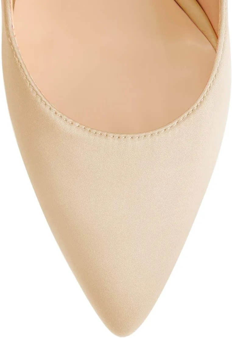 LISHAN Women's Pointed Toe High Heel Pumps