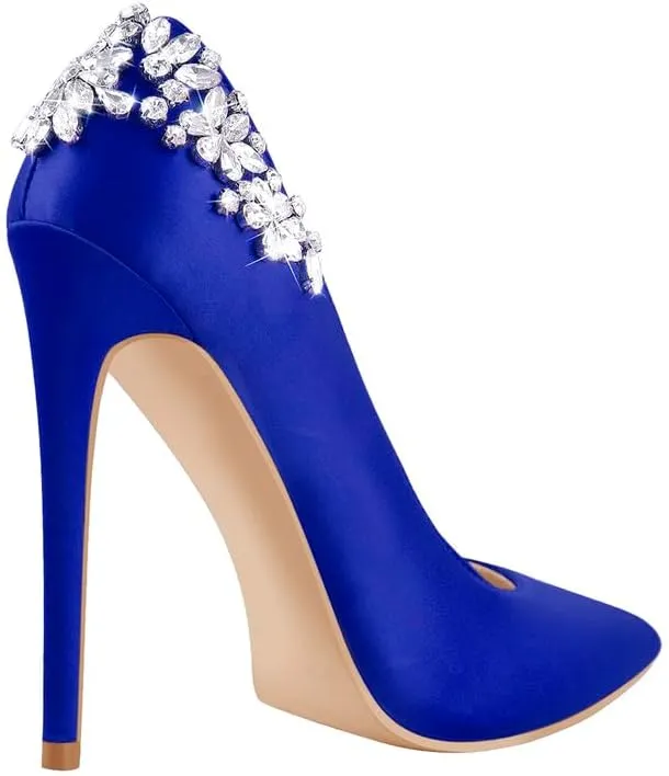 LISHAN Women's Pointed Toe High Heel Pumps